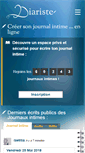 Mobile Screenshot of diariste.fr